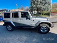 Usata Jeep Wrangler Unlimited Sahara 200 CV (147 kW) 2013 Grigio SUV