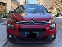 Usata Citroën C3 Shine 102 CV (75 kW) 2018 Rosso Utilitaria