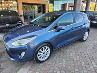 Usata Ford Fiesta Titanium 75 CV (55 kW) 2019 Blu/azzurro Utilitaria