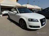 Usata Audi A3 Cabriolet S-Line 140 CV (102 kW) 2011 Bianco Cabrio