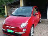 Usata Fiat 500C Lounge 69 CV (50 kW) 2014 Rosso Cabrio