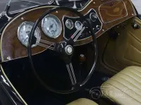 Usata MG TD 54 CV (39 kW) 1952 Nero Cabrio