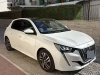Usata Peugeot 208 101 CV (74 kW) 2020 Bianco Utilitaria