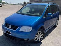 Usata VW Touran 105 CV (77 kW) 2004 Blu/azzurro Monovolume