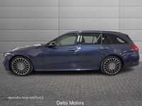 Usata Mercedes C220 AMG Line Premium Plus 197 CV (144 kW) 2023 Blu Station wagon