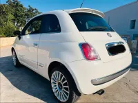 Usata Fiat 500 75 CV (55 kW) 2008 Bianco Berlina