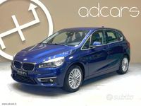Usata BMW 225 Active Tourer Luxury Line 136 CV (100 kW) 2017 Blu/azzurro Monovolume