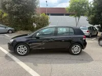 Usata VW Golf VI Comfortline 105 CV (77 kW) 2010 Nero Utilitaria