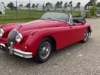 Usata Jaguar XK SE 213 CV (156 kW) 1958 Rosso Cabrio