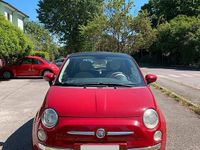 Usata Fiat 500 69 CV (50 kW) 2009 Rosso Cabrio