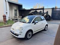 Usata Fiat 500 69 CV (50 kW) 2009 Bianco Cabrio