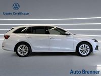 Usata Skoda Octavia Style 150 CV (110 kW) 2022 Bianco luna metallizzato Station wagon