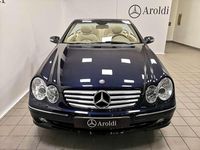 Usata Mercedes CLK500 Elegance 306 CV (225 kW) 2003 359 blu tanzanite met. Cabrio
