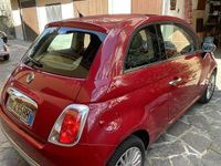 Usata Fiat 500C 73 CV (53 kW) 2009 Rosso Cabrio