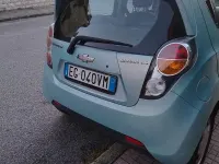 Usata Chevrolet Spark 68 CV (50 kW) 2011 Blu Utilitaria