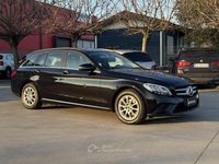 Usata Mercedes C180 Executive 122 CV (89 kW) 2019 Nero Station wagon