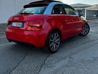 Usata Audi A1 105 CV (77 kW) 2011 Rosso Utilitaria