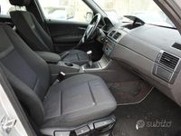 Usata BMW X3 150 CV (110 kW) 2005 Argento SUV