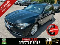 Usata BMW 520 Efficient Dynamics 190 CV (139 kW) 2017 Nero Station wagon