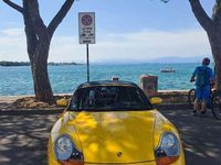 Usata Porsche Boxster 220 CV (161 kW) 2000 Giallo Cabrio