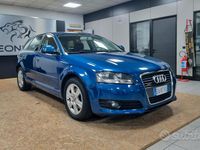 Usata Audi A3 Ambiente 160 CV (117 kW) 2010 Blu Utilitaria