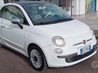 Usata Fiat 500 Lounge 75 CV (55 kW) 2011 Bianco Berlina
