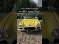 Usata Chevrolet Corvette 223 CV (164 kW) 1958 Giallo Cabrio
