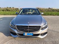 Usata Mercedes C220 Exclusive 170 CV (125 kW) 2015 Grigio Berlina