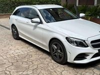Usata Mercedes C220 Premium 194 CV (142 kW) 2020 Bianco Station wagon