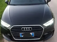 Usata Audi A3 S-Line 150 CV (110 kW) 2017 Nero Berlina