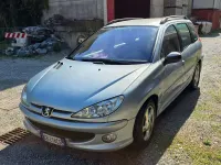Usata Peugeot 206 88 CV (64 kW) 2004 Argento Station wagon