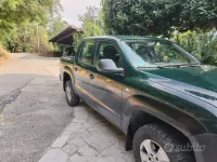 Usata VW Amarok 140 CV (102 kW) 2014 Verde Pick-up
