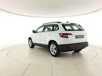 Usata Skoda Karoq Executive 110 CV (80 kW) 2022 Bianco luna metallizzato SUV
