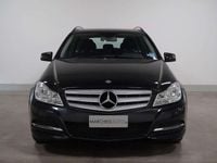 Usata Mercedes C180 120 CV (88 kW) 2014 Nero Station wagon
