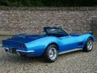 Usata Chevrolet Corvette Stingray 300 CV (220 kW) 1968 Blu Cabrio