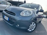Usata Nissan Micra Tekna 80 CV (58 kW) 2012 Grigio Berlina
