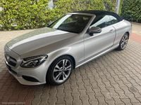 Usata Mercedes C220 170 CV (125 kW) 2017 Argento Cabrio
