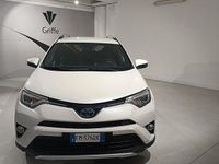 Usata Toyota RAV4 Hybrid Lounge 154 CV (113 kW) 2017 Bianco SUV
