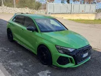 Usata Audi A3 400 CV (294 kW) 2022 Verde Berlina