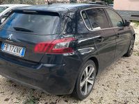 Usata Peugeot 308 Allure 131 CV (96 kW) 2018 Nero Berlina