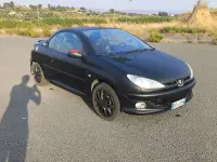 Usata Peugeot 206 CC RC 109 CV (80 kW) 2006 Nero Cabrio