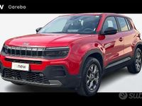 Usata Jeep Avenger Longitude 100 CV (73 kW) 2023 Rosso SUV