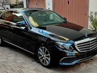 Usata Mercedes E220 194 CV (142 kW) 2018 Nero Berlina
