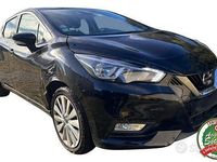 Usata Nissan Micra Acenta 90 CV (66 kW) 2017 Nero Berlina