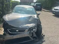 Usata Seat Leon 75 CV (55 kW) 2014 Grigio Berlina