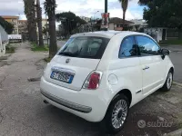 Usata Fiat 500 Lounge 69 CV (50 kW) 2013 Bianco Coupé