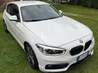 Usata BMW 116 Sport Line 116 CV (85 kW) 2015 Bianco Utilitaria