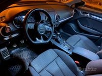 Usata Audi A3 S-Line 110 CV (80 kW) 2016 Grigio Berlina