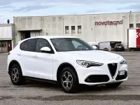 Usata Alfa Romeo Stelvio Super 190 CV (139 kW) 2022 Bianco SUV