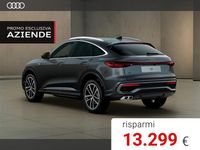 Nuova Audi Q5 Sportback Advanced 204 CV (150 kW) 2025 Grigio daytona perlato SUV